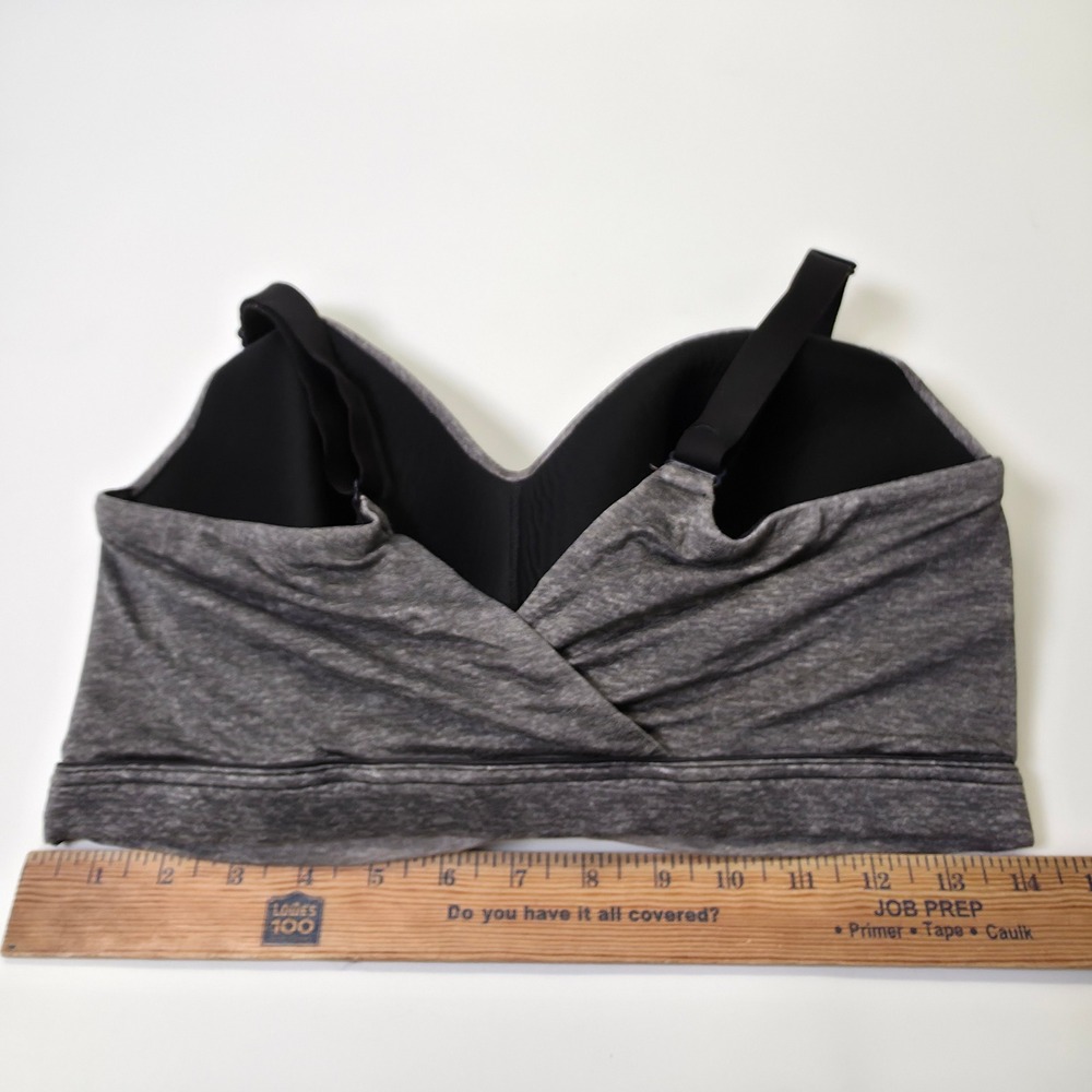 Cacique Modern Lightly Lined Lounge Bra 38F/40F Lot of 2 Gray Padded Discontinue - Picture 8 of 16